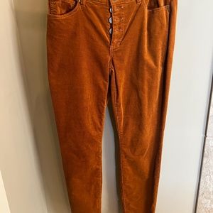 Cabi 6 Button Fly Skinny Cord Pants